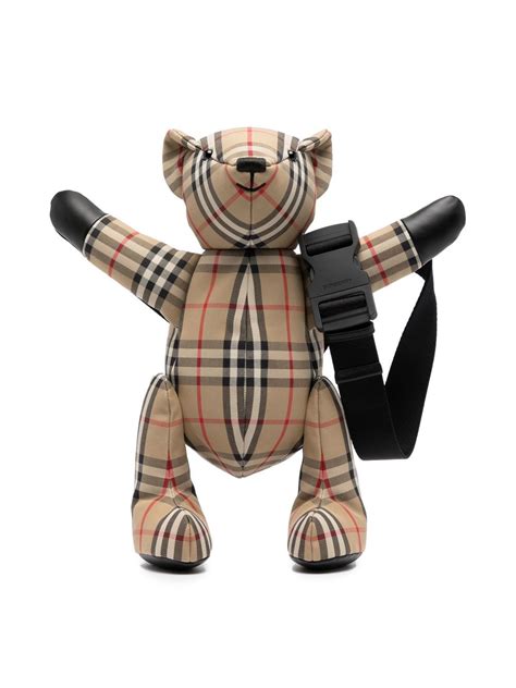 burberry bear with backpack